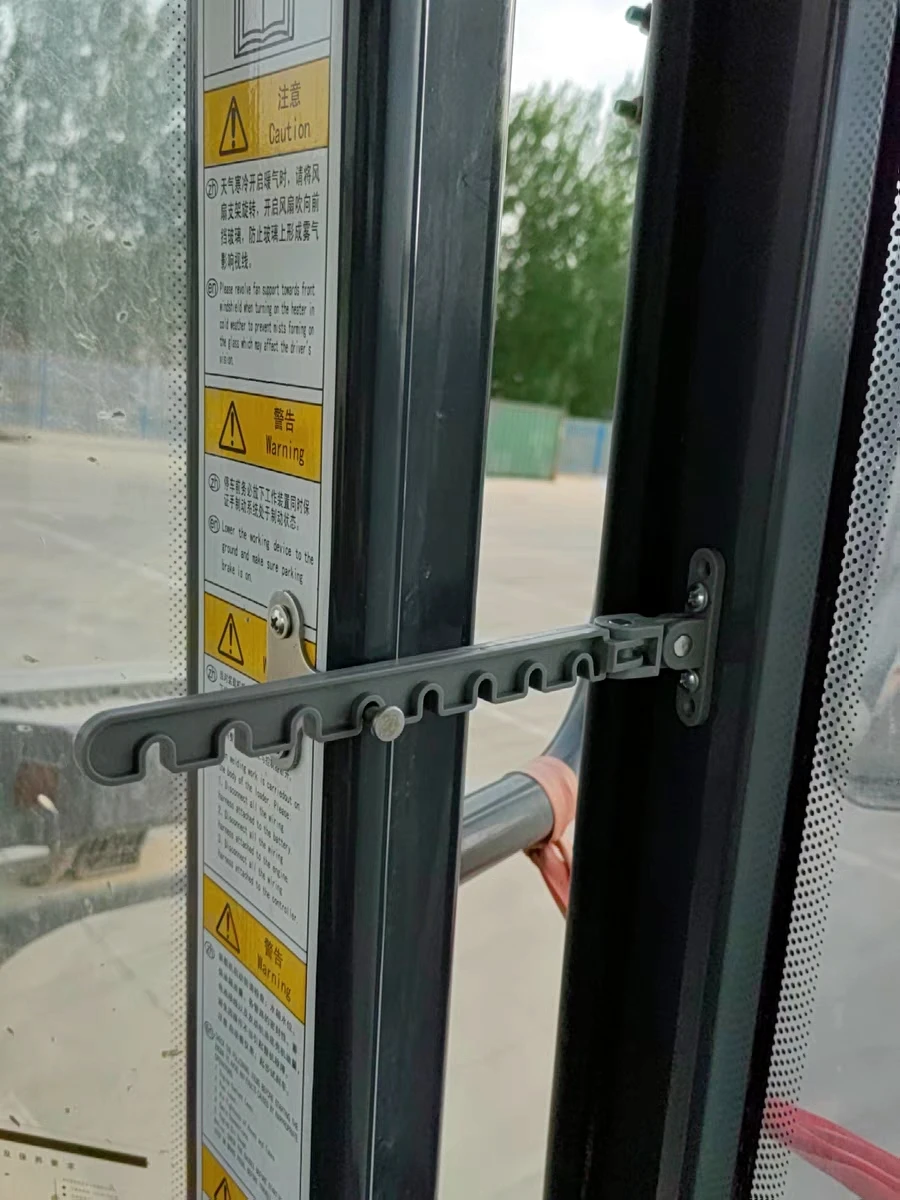 Limitador de ventana ajustable multiposición, instalación fija de tornillo