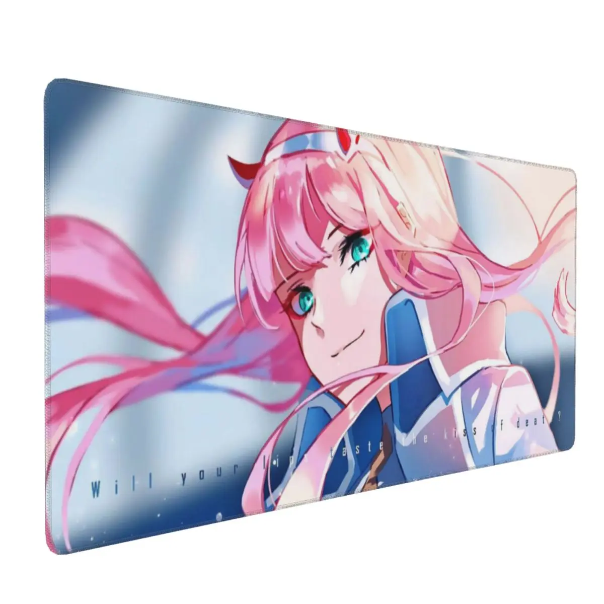 Large Mouse Pad Anime Darling In The FranXX 02 Gamer PC Laptop Mats Keyboard Carpet Computer Gaming Office Accessories Desk Mat