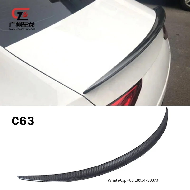 High Quality Carbon Fiber R PSM BABOS AMG C63 Style Rear Spoiler for Mercedes Benz CLS Class W257 2018-2022 Car Spoiler Wing