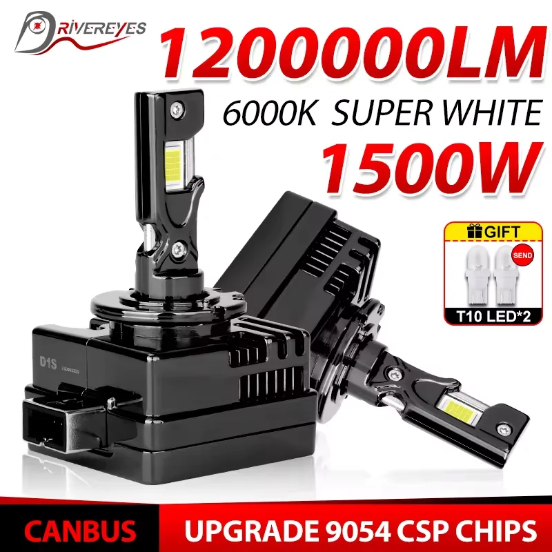 D3S Led D1S Headlight Canbus Bulbs 30PCS CSP D4S D5S D2S D8S D1R D4R D2R D3R Led 1000000LM 1300W Super Bright D Series Bulbs