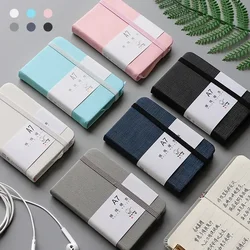 A7 Daily Weekly Monthly Planner Notebook Portable 365 Days Note Book Journal Dairy Notepad Schedule Book Office Stationery