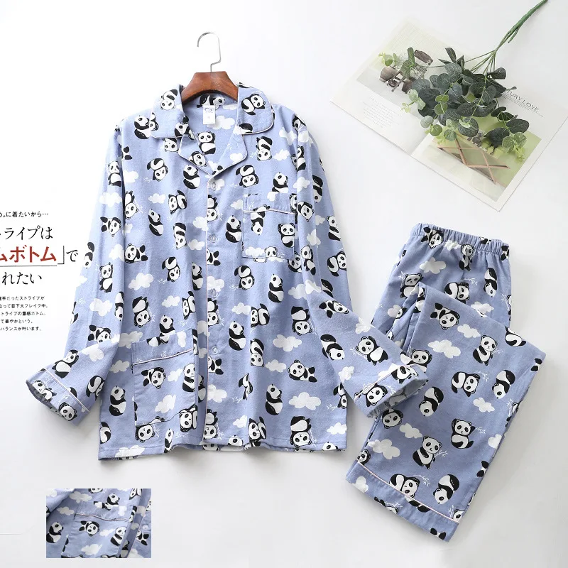 

Fashion casual 100% brushed cotton pajamas sets mens sleepwear male home Clothing pyjamas homewear plus size 100KG