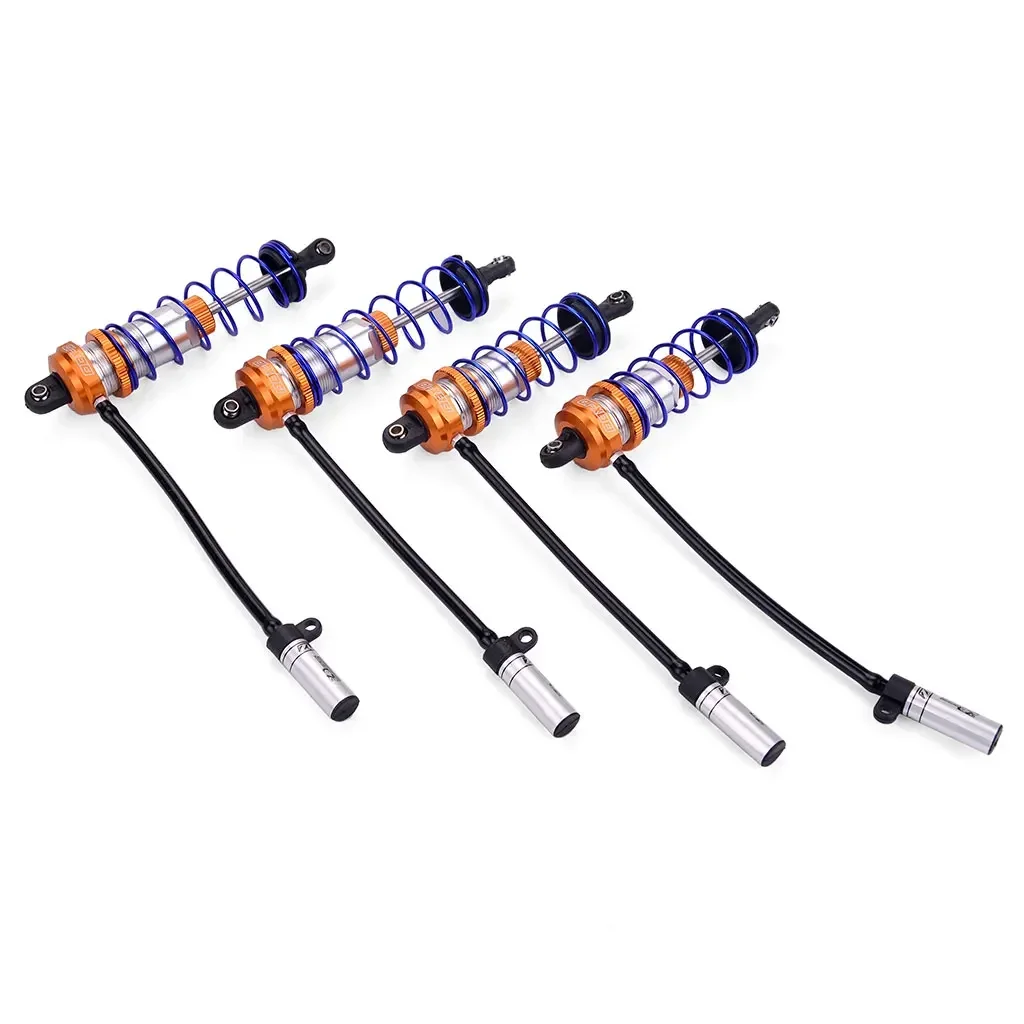 

ZD Racing Oil Adjustable Shock Absorber 92mm Front & 105mm Rear Damper Suspension for 1/10 RC Car Parts Truck Crawler Axial TRX4