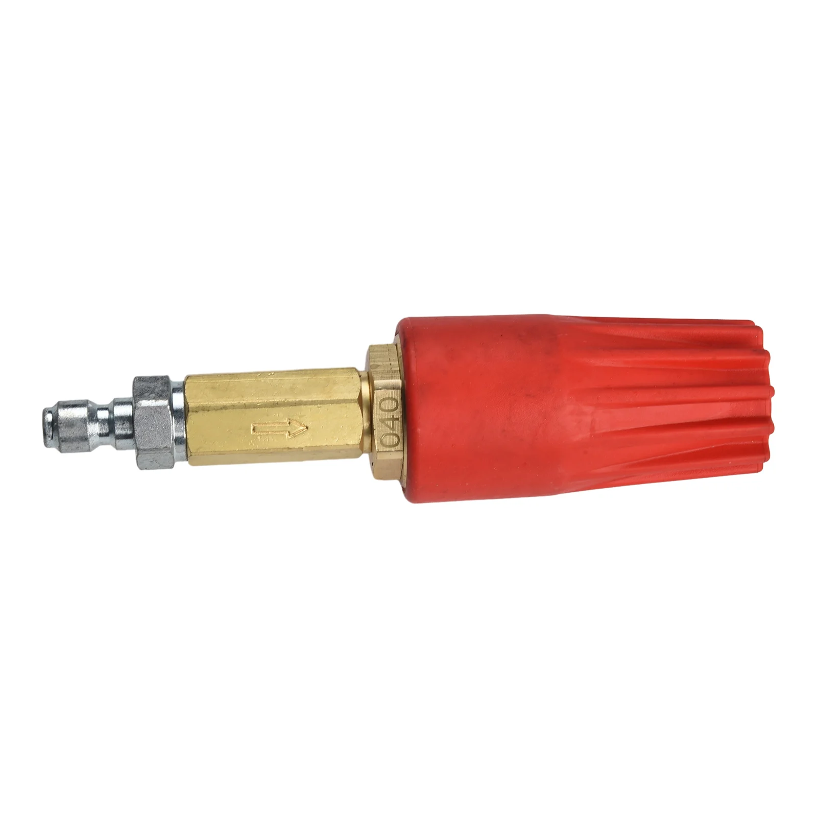 For Turbo Rotating Nozzle for Pressure Washer Units Operating at 5100 PSI with 1/4 M Quick Connect and Uniform Spray Coverage