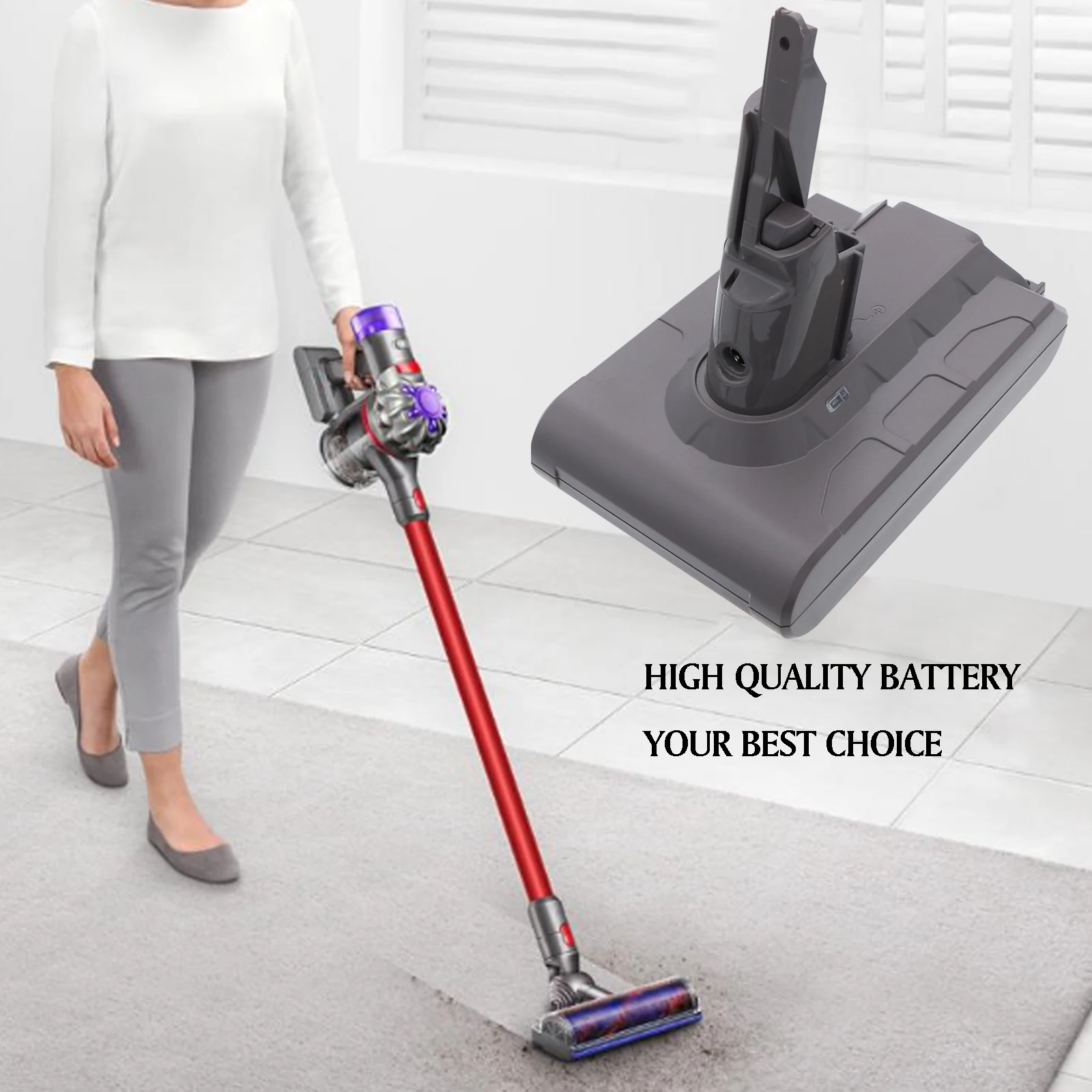 

Аккумулятор 21,6 В, 2500 мАч 968670-02 968670-03 для Dyson SV11, V7, Motorhead Pro, пылесоса с моторной головкой, Total Clean, триггер