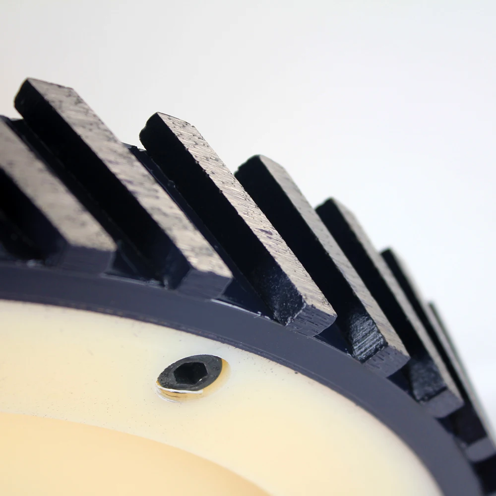 

TLF 350mm Diamond Silent Core Calibrating Wheel Milling Wheel Calibration for Stone