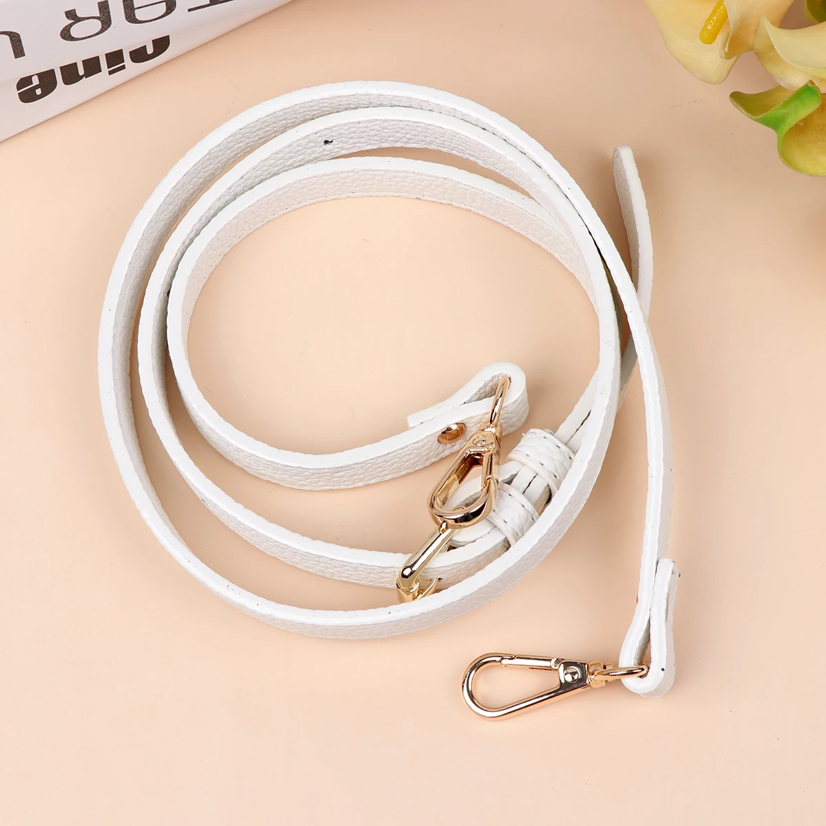 

Universal PU Bag Strap Adjustable Replacement for Travel Gym Bags Comfortable Long Shoulder Crossbody Accessories