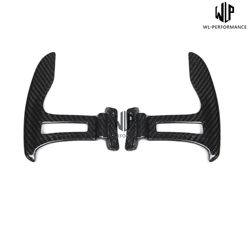 WLP Hight Quality Quattroporte Ghibli Levante Carbon Fiber Dry Carbon Steering Wheel Extended Paddle Shifter for Maserati