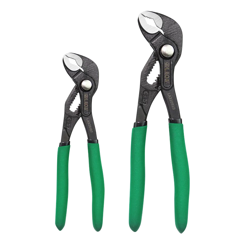 Imagem -06 - Laoa-alicate da Bomba de Água Chave de Encanamento Ajustável Joint Pipe Wrench Reta Jaw Groove Quick-release Universal 10
