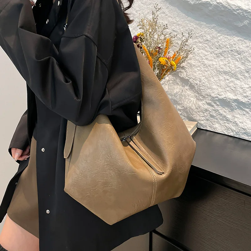 

Винтажные сумки через плечо большой вместимости для женщин Универсальная женская сумка-тоут Дизайнерские сумки Классные сумки для девочек Сумка 가방