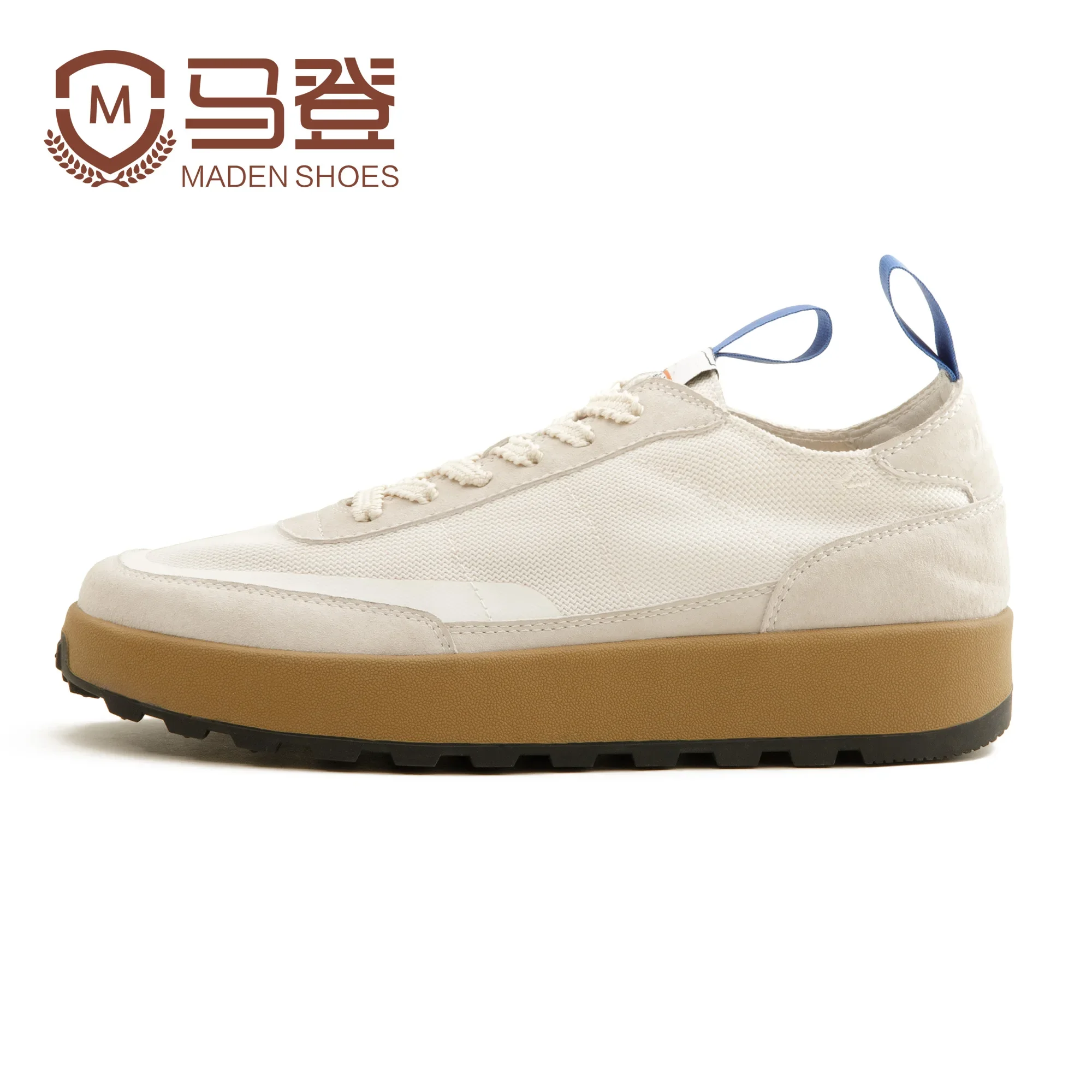 Maden Spring Vintage Jogging Shoes for Men Casual Low Top Running Sports Mesh Breathable Shoes Comfort Trainer Summer Sneakers image 3