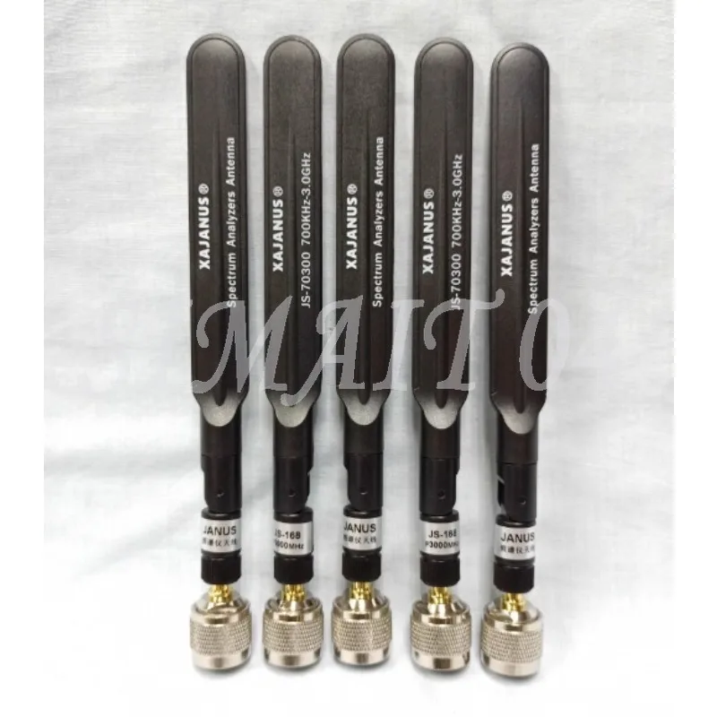 

Frequency 700KHz~3.0GHz, Standing Wave Ratio 3:1, Gain -2~2dBi Omnidirectional Dedicated Spectrum Analyzer Antenna