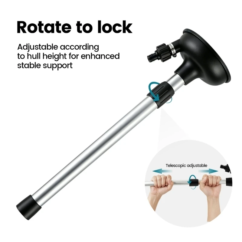 Marine Inboard Engine Cleaning Device Aluminum Rubber Corrosion Resistant Engine Flusher For Boat Maintenance D7YA