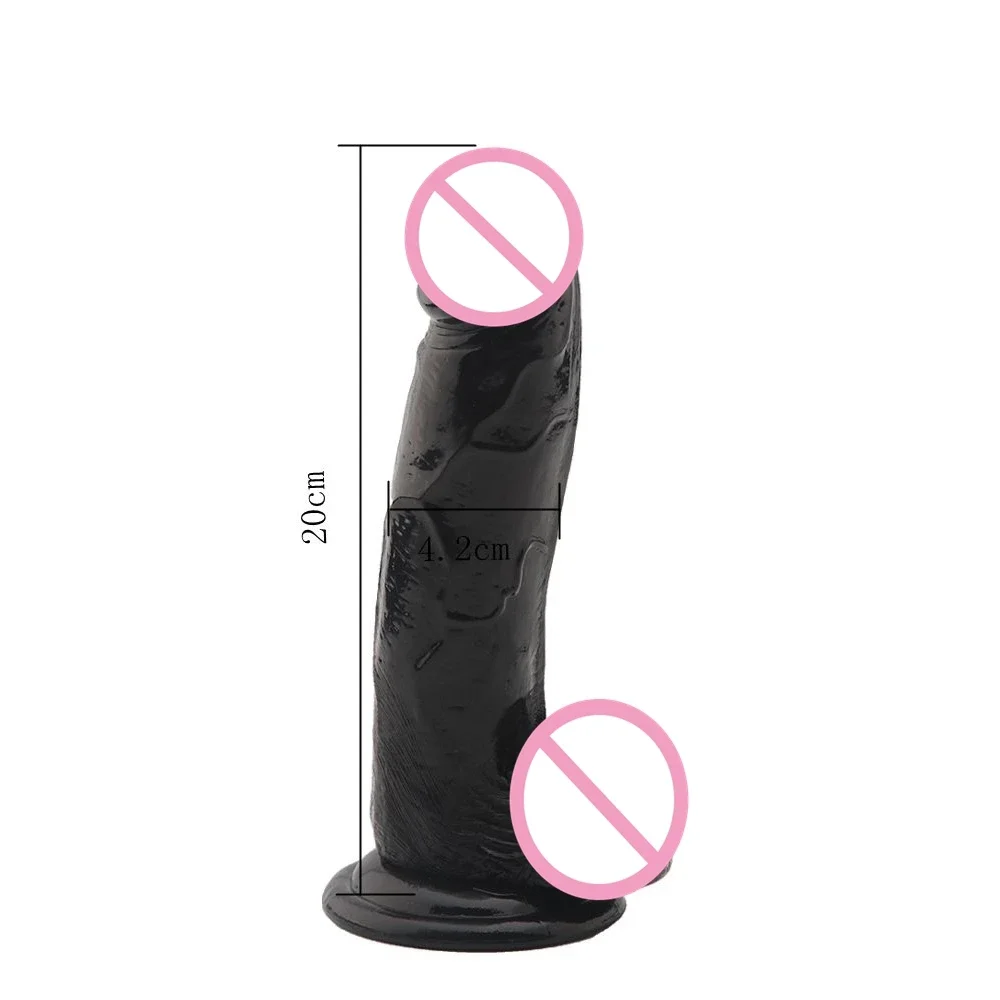 Giant Long Jelly Dildo Penis Realistico Adult Hieha Sex Toy Women Gay Rubber Dick Unisex Gode Dildo with Suction Cup Phallus - Image 3