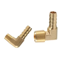 Straight Or Elbow Brass Hose Pipe Fitting 6mm 8mm 10mm 12mm Barb Splicer 1/8