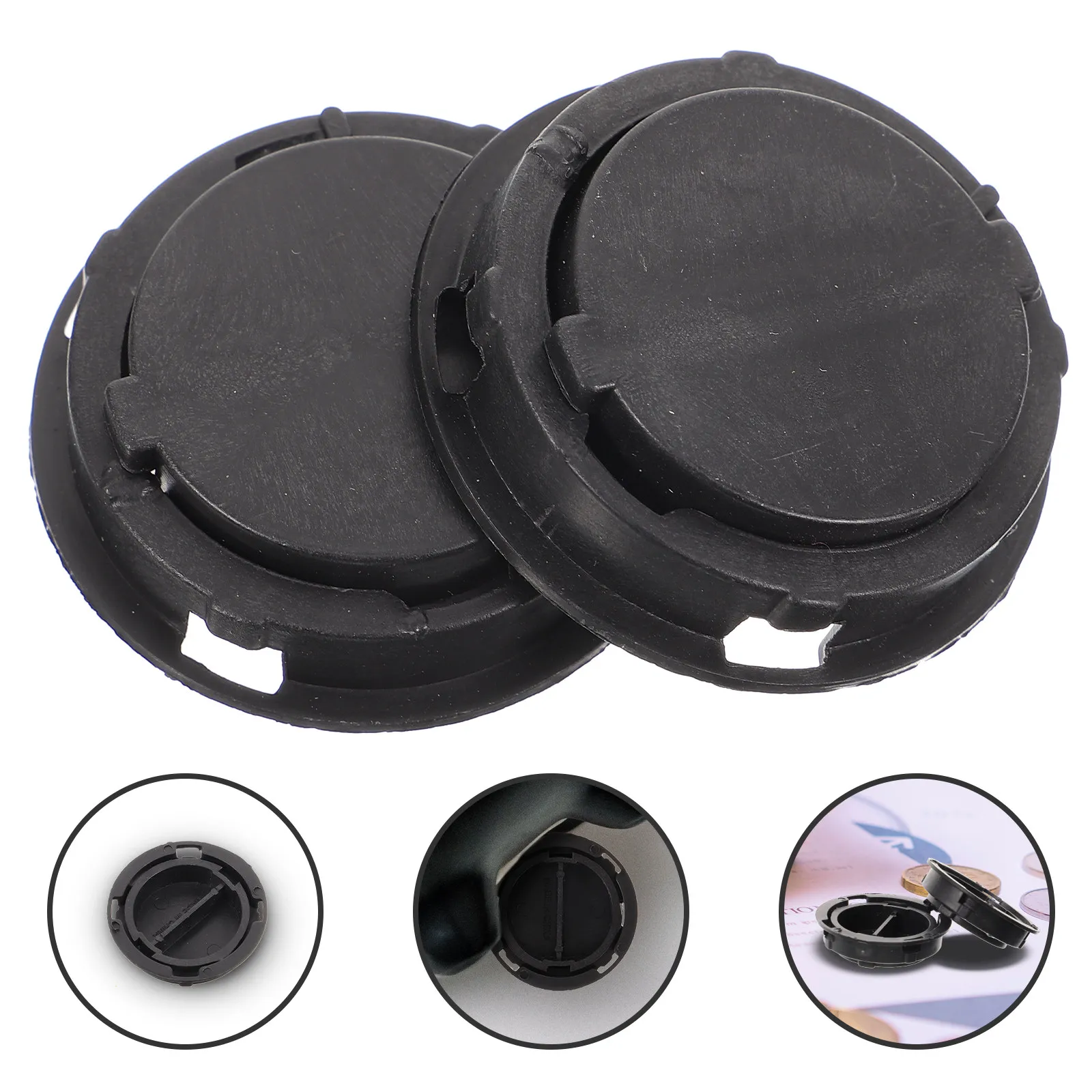 50Pcs Piggy Bank Stoppers Plastic Bottom Caps for Money Saving Boxes Jars Piggy Banks Leak Proof Secure Fit Easy Install Clean