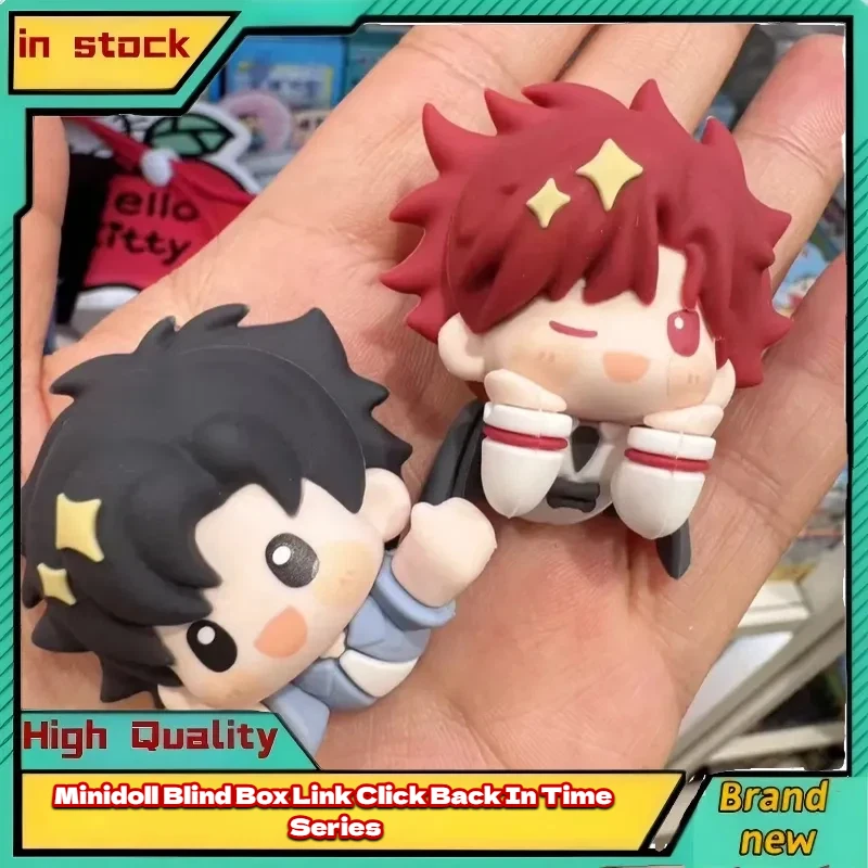 

New Minidoll Blind Box Link Click Back In Time Series Fridge Magnet Collectible Figures Lucas Charles Jo Trendy Cute Gift