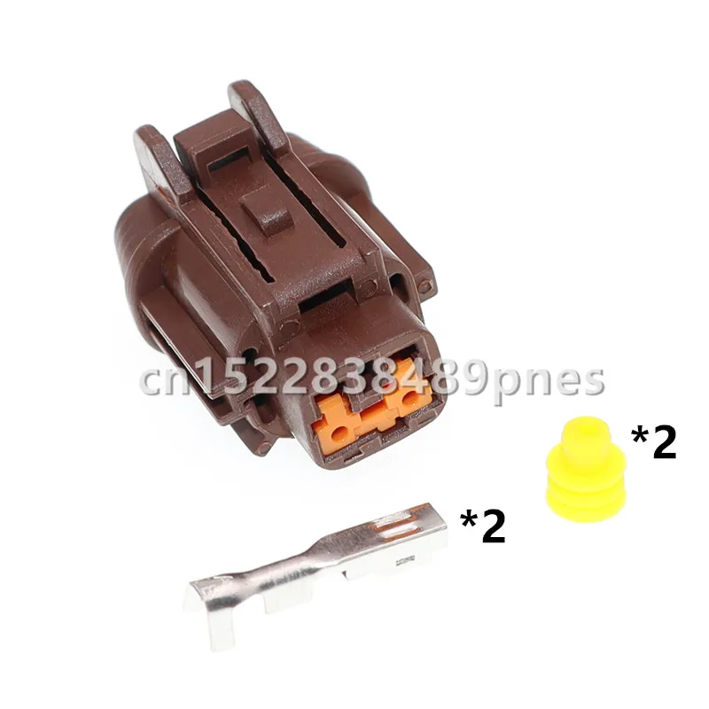 2 Pole TS Sealed Series Plug Waterproof Automotive Electric Auto Wiring Harness Socket 6185-0866 6188-0553 Lamp Light Connector