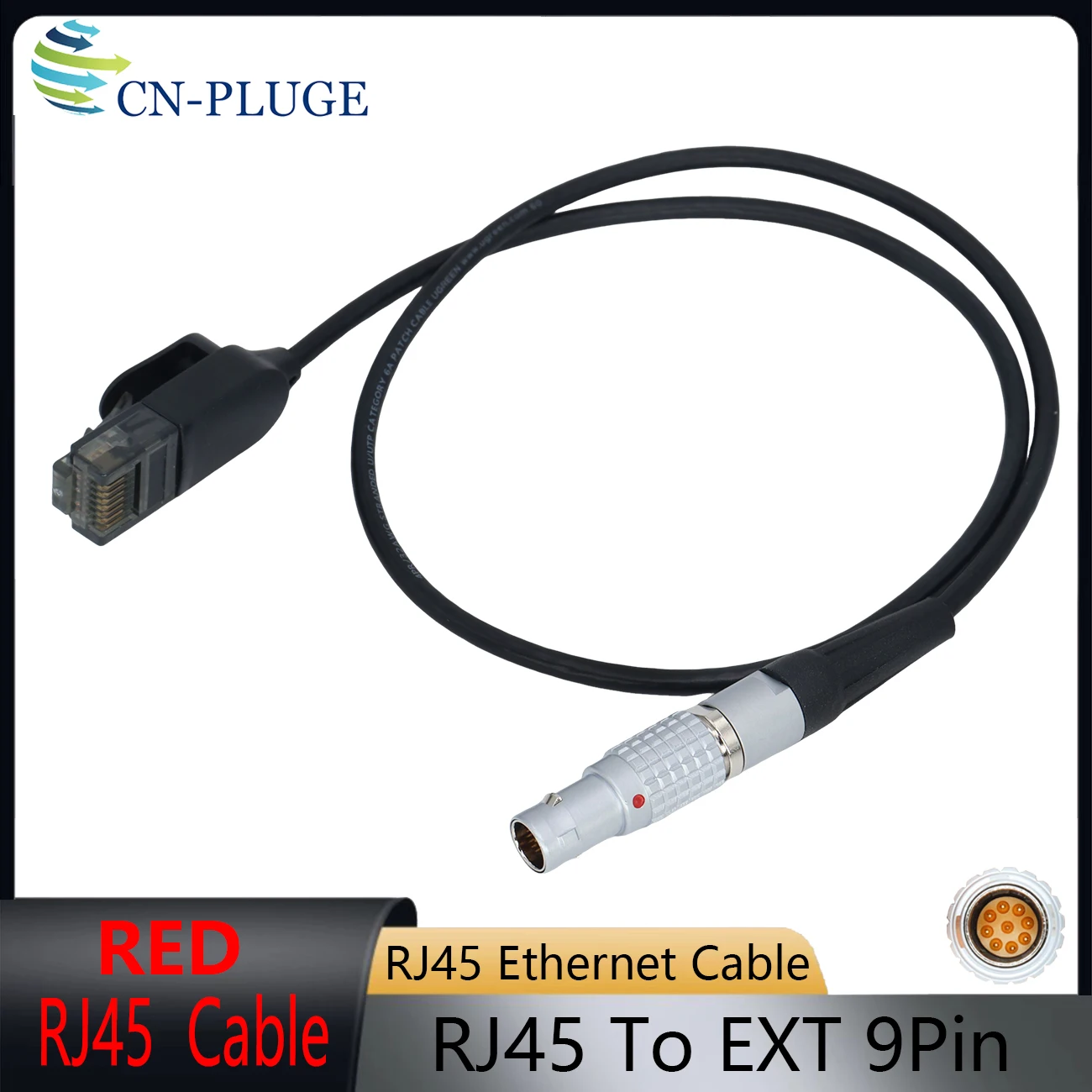 RED Camera EXT 9-pin to RJ45 Ethernet, Teradek COLR Remote Control Camera and Data Transmission
