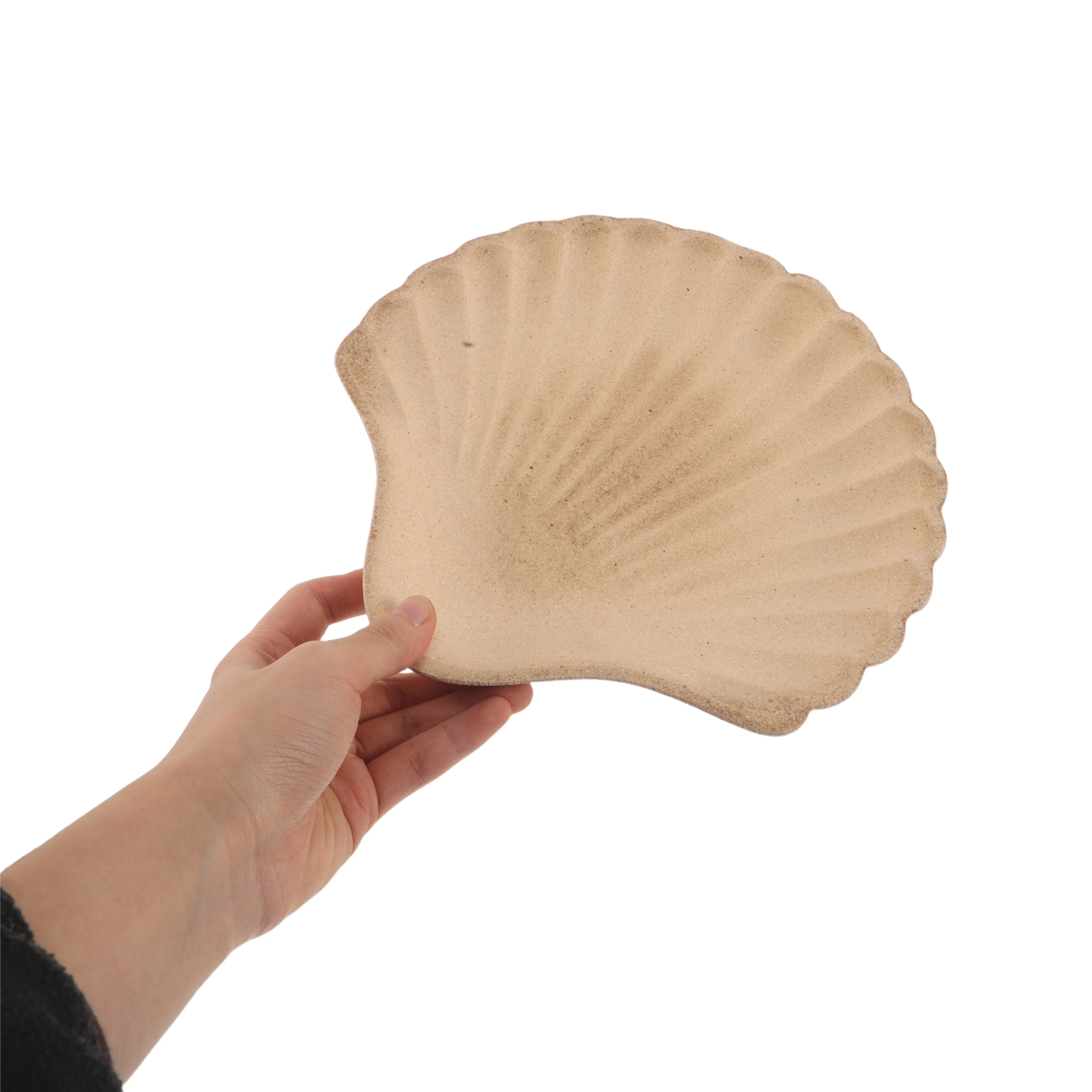 

4Pcs Shell Jewelry Tray Conch Shape Wooden Decorative Plates Ring Holder Dish Necklace Organizer Dresser Countertop Jewelry