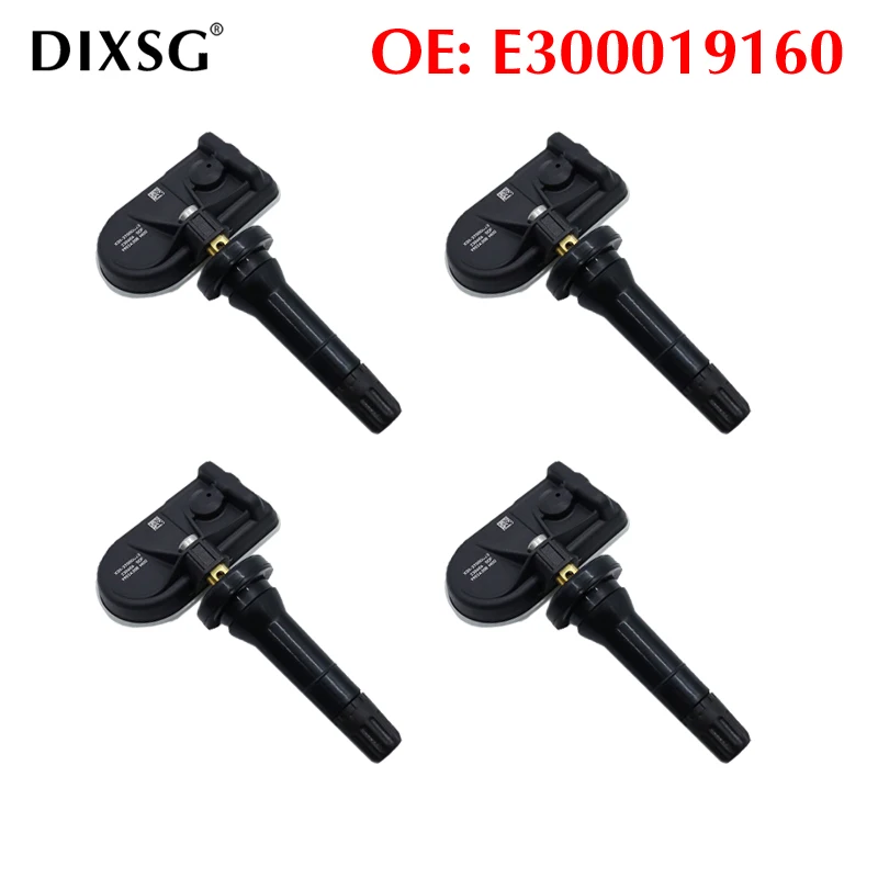 4Pcs TPMS Sensor E300019160 tire pressure sensor For Chery For Venucia  For LEADING IDEAL For NIO For XPeng