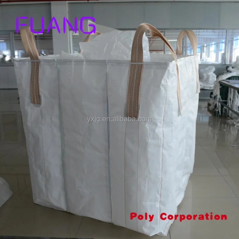 Custom  Factory pp 1 ton super sack 1000 kg breathable bag for firewood