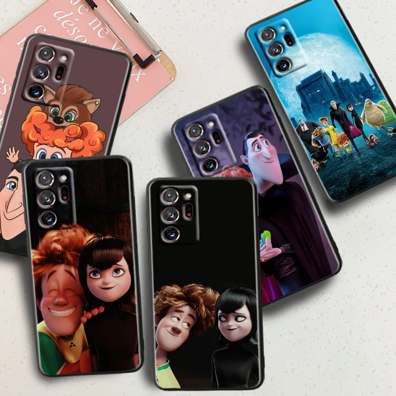 Hotel Transylvania Disney Film For Samsung Note 20 10 Ultra Plus A31 A14 A12 A70 A34 A25 A04 A05 A15 A24 5G Black TPU