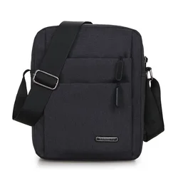 Bolsa Oxford masculina com corpo cruzado masculino, bolsa mensageiro de ombro, bolsa de negócios casual, alta qualidade, 2024