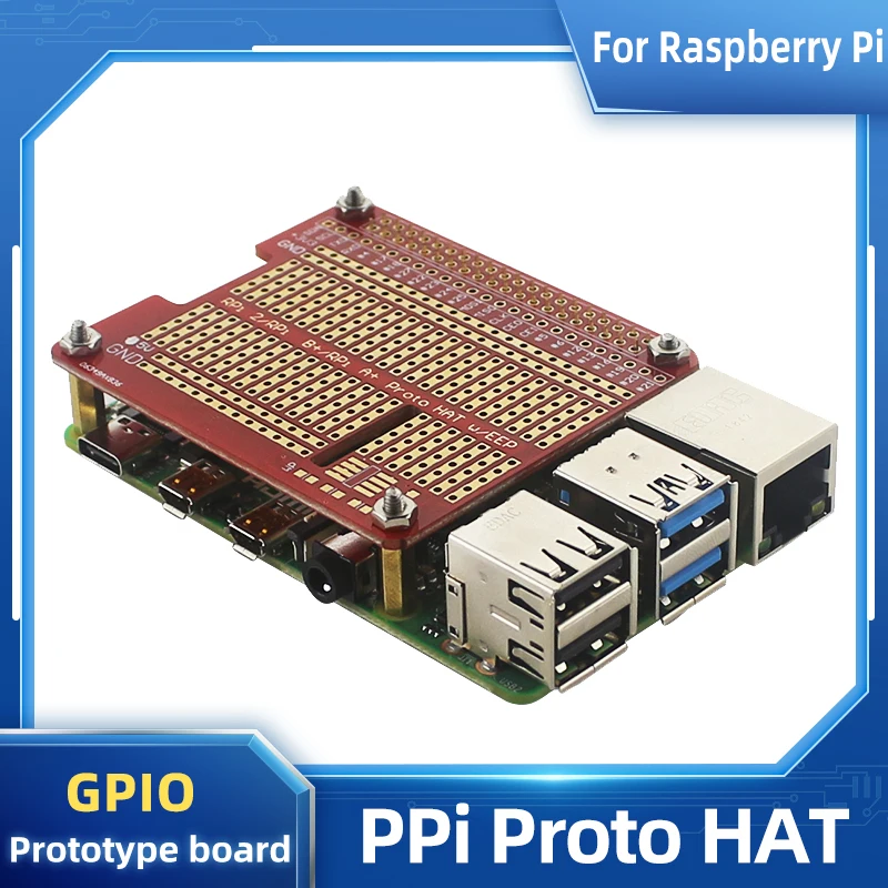 DIY Proto HAT Shield Extension Board dla Raspberry Pi 5/4B / 3B+ / 3B RPI GPIO Board dla RPI 5 4B