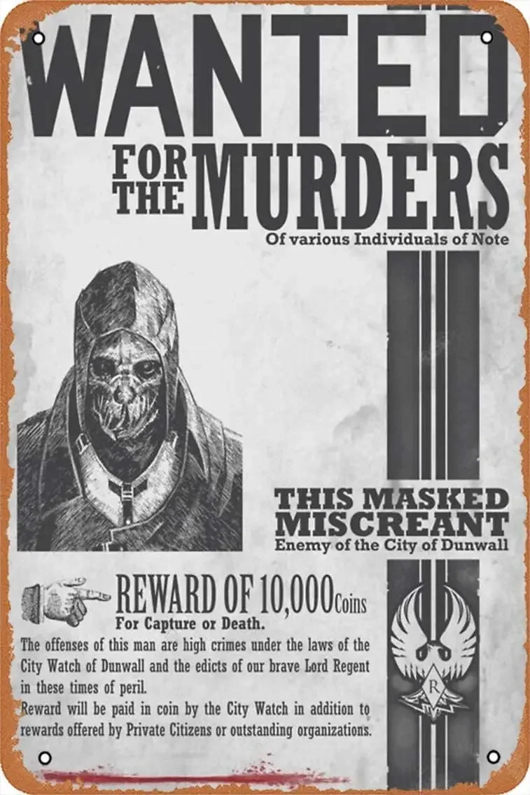 Bw/Dishonored Corvo…