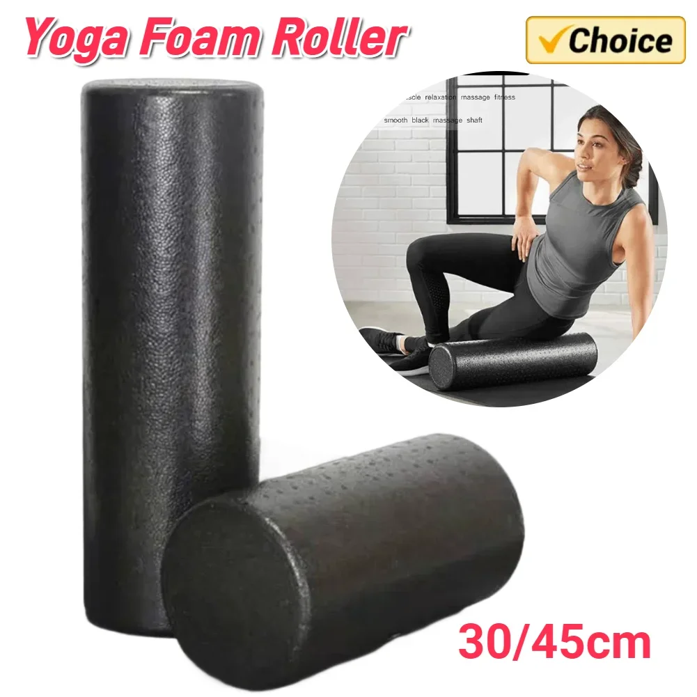 EPP Yoga Pilates Schaum Roller 30/45 cm Fitness Ausrüstung Massage Roller Körper Übung Training Gym Zurück Roller für Frauen Männer