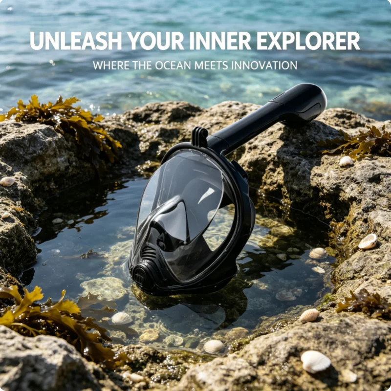 Waterproof Anti Fog Full Face Diving Mask Underwater Snorkeling Mask Outdoor Swimming Scuba Gear Supplies