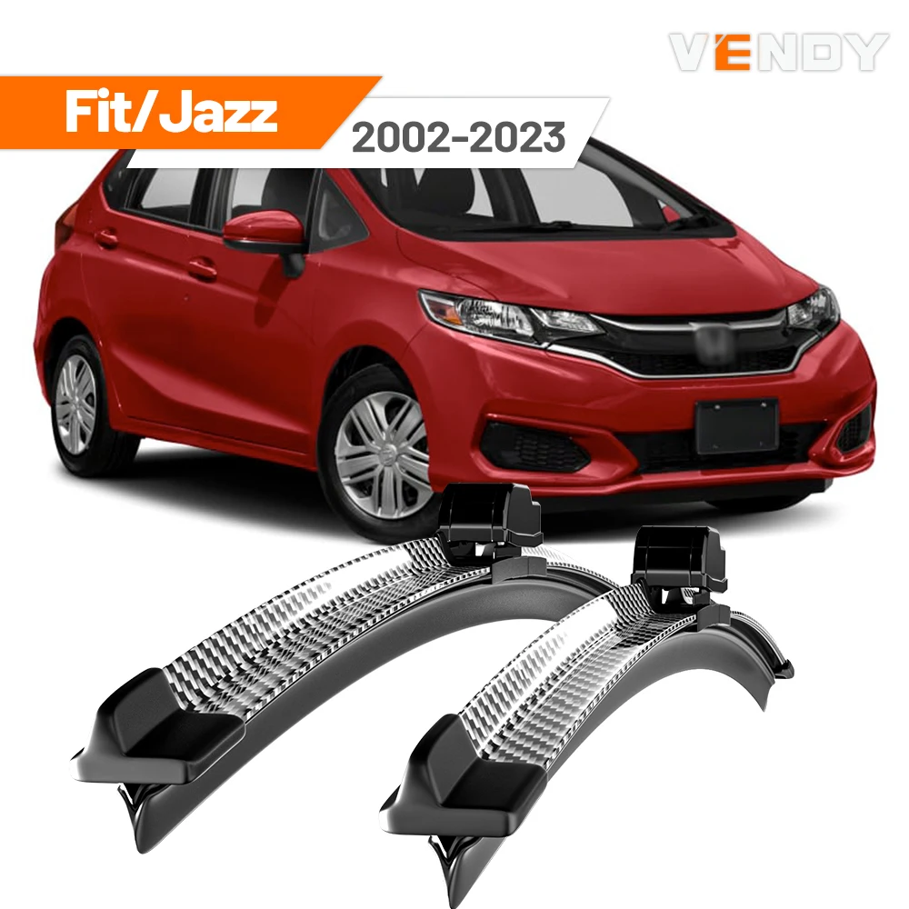 Für Honda Fit Jazz 2002-2023 2007 2008 2009 2013 2014 2015 2017 2018 2020 2 Stück Frontscheibenwischerblätter Scheibenwischer