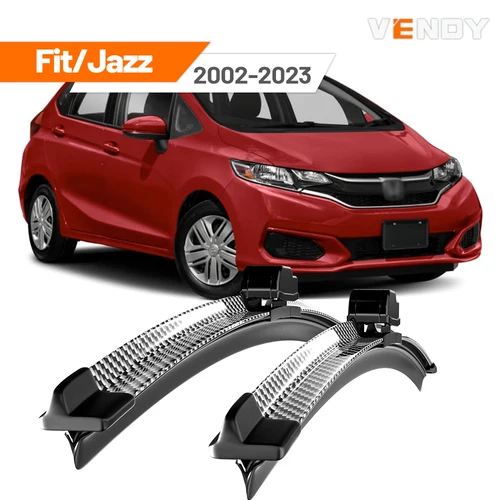 Imagen 1 del producto Para Honda Fit Jazz 2002-2023 2007 2008 2009 2013 2014 2015 2017 2018 2020 2 uds limpiaparabrisas delantero limpiaparabrisas