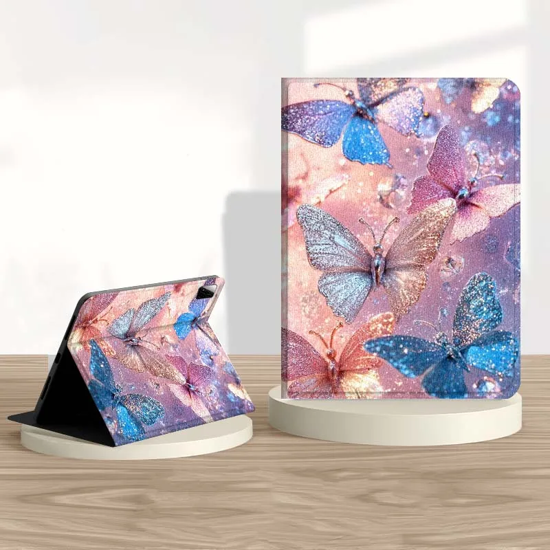 

Beautiful Butterfly Design For Xiaomi Redmi Mi Pad 4 5 6 6s 7 8 SE Pro 2 11 Plus Max 12.4 11 11.2 12.5 8.7 inch Tablet Case