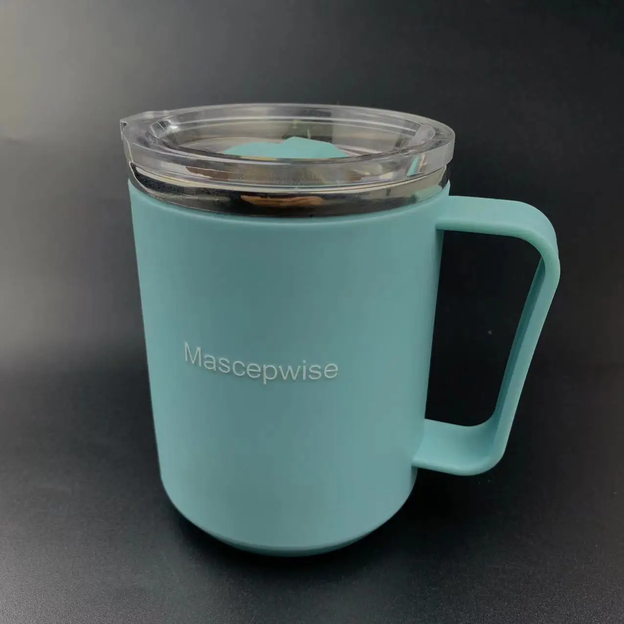 Mascepwise Tazza di agitazione automatica Miscelatore magnetico ricaricabile Tazze di agitazione elettriche Tazza da caffè in acciaio inossidabile rotante