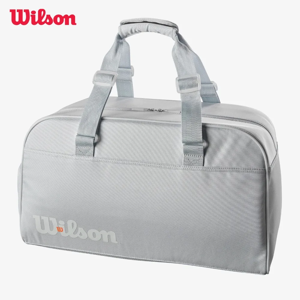 

Wilson 2024 Original Shift Duffel Tennis Bag Match Team Light Sports Tennis Racquet Bag Max for 3 Pcs Rackets Gray WR8030201001