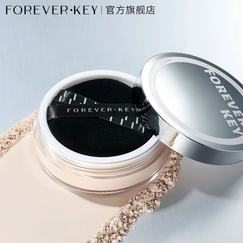 Foreverkey Soft Matte Finish Loose Setting Powder Translucent Finishing Long-Lasting Oil Control Durable Face Makeup