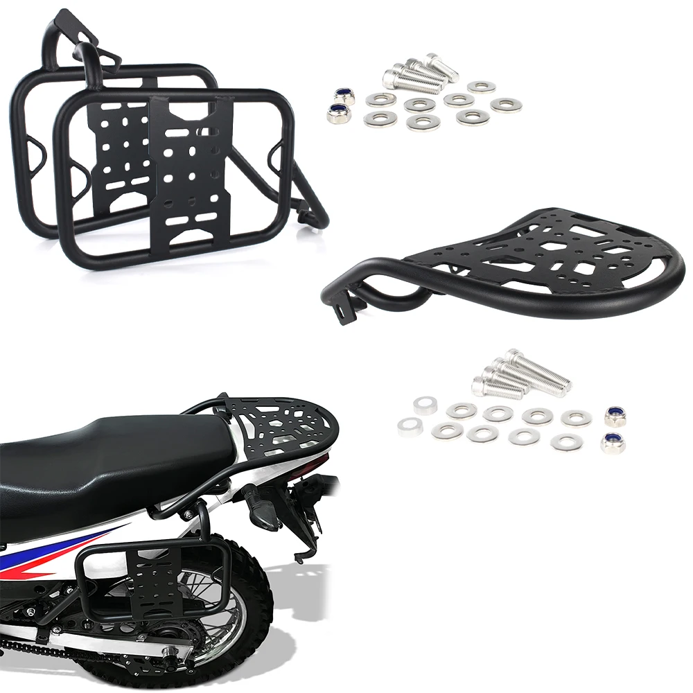 

Motorcycle Rear Luggage Rack For Honda XR150L XR 150 L 2014-2024 Trunk Top Case Side Panniers Bracket Saddlebag Support Racks