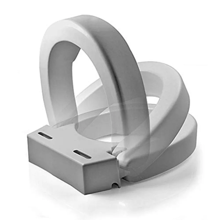 

Maddak Inc. Maddak Hinged Elevated Toilet Seat Standard 725711000 White