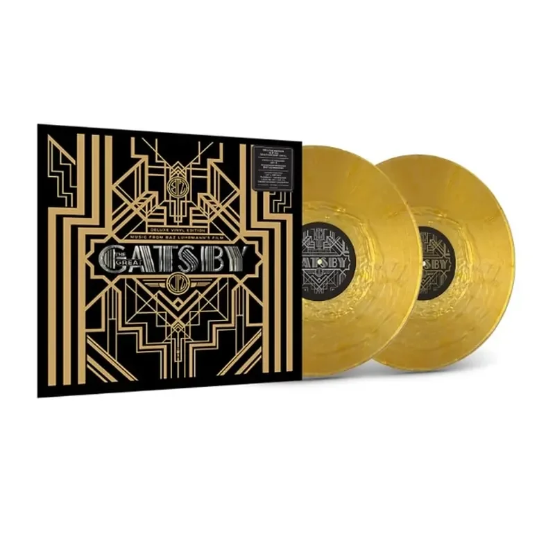 

Golden Glue The Great Gatsby Original Sound Vinyl Record 2LP for Vinyl Players