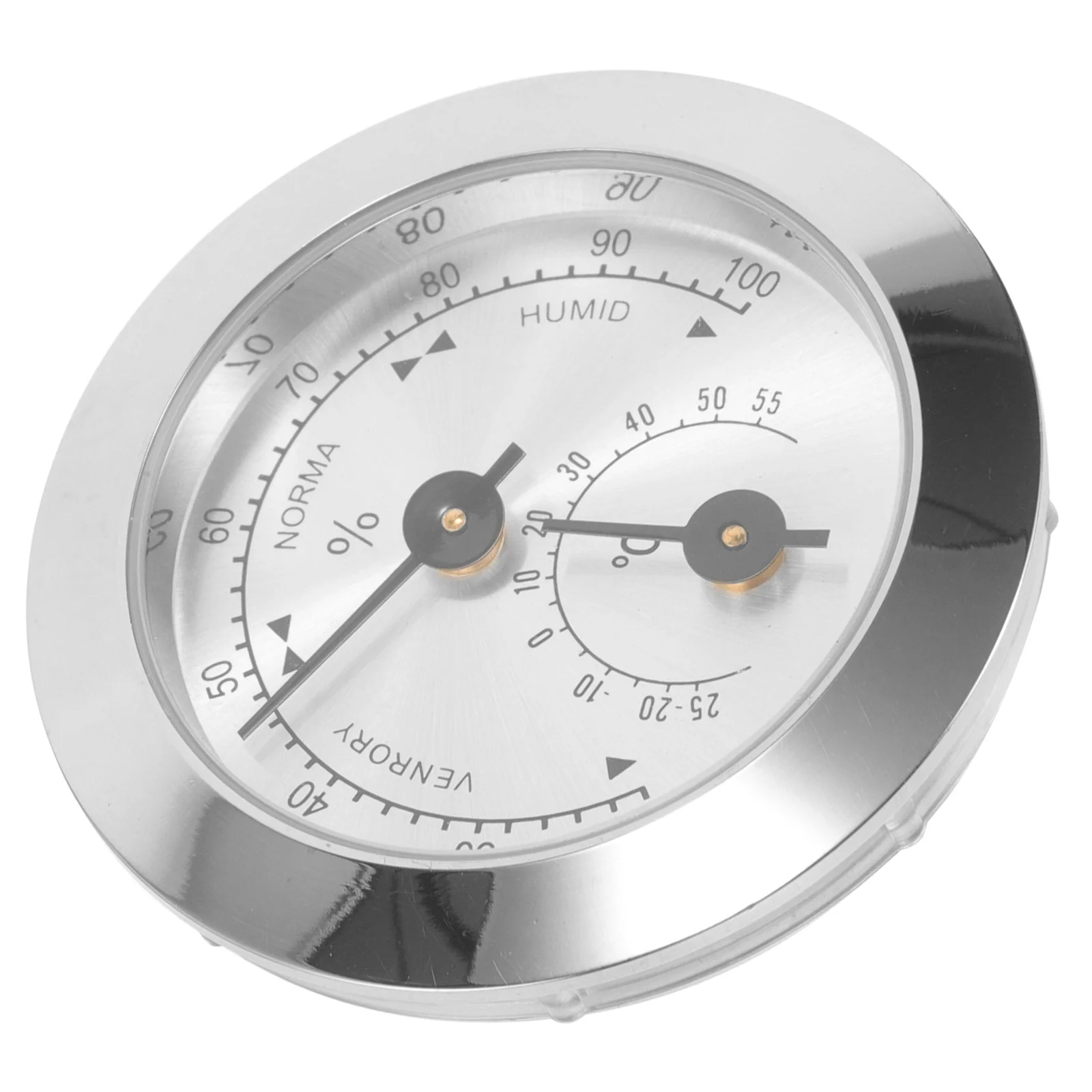 Instruments Violin Accessories Musical Parts Household Acoustic Guitar Hygrometer Moisture Silver Humidity Monitor Mini