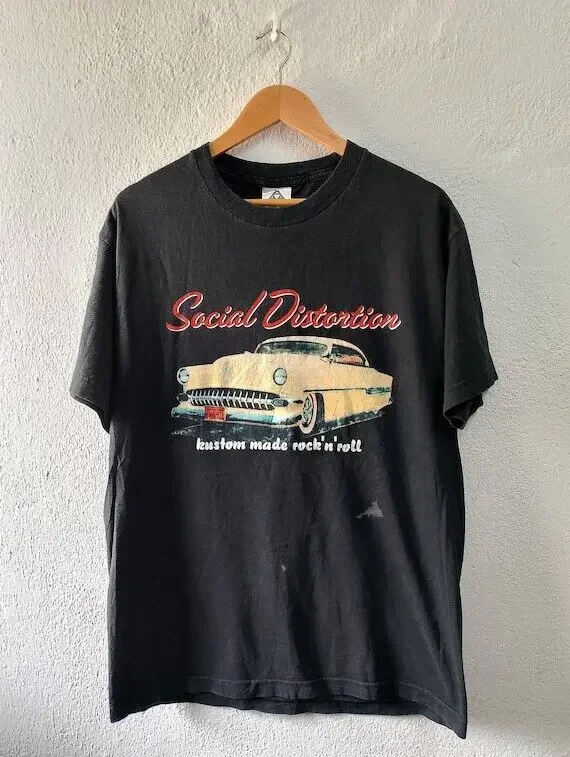 Social Distortion band Rock & Roll basic style T shirt Unisex tee NH12055