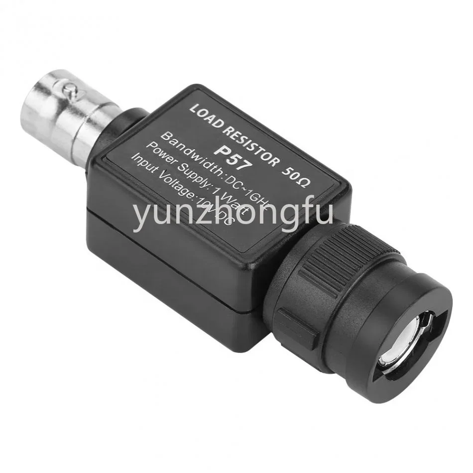 P57 1PCS 50 Ohm Feed Through Terminator BNC Female seat 50KY device Q9 adapter