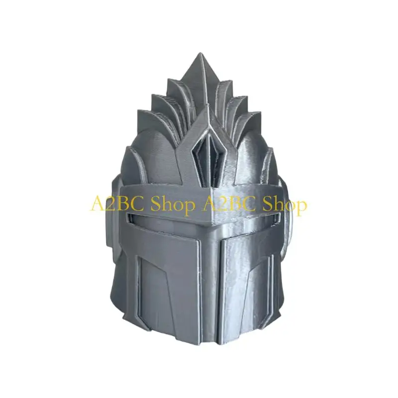 A2BC Hitch Decoration Cap Weatherproof Guard Protective Cover Easy Installation Trailer Hitch Cover Knight Helmet Design