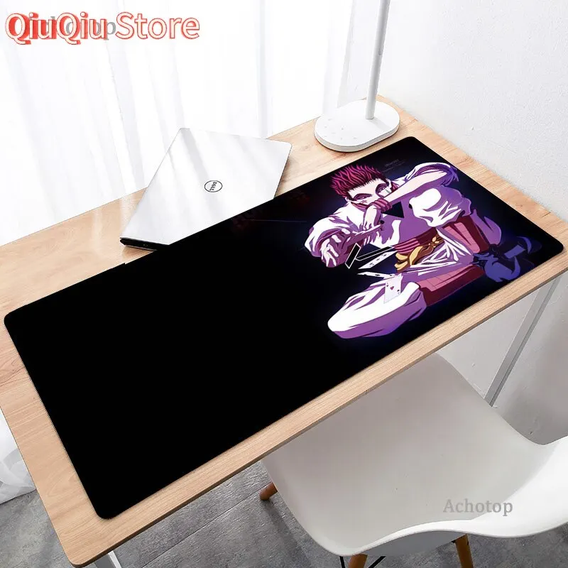 Hunter X Hunter Killer Hisoka Figur Gaming Mauspad PC Angepasst Große Büro Gamer Computer Lock Edge Anime Schreibtisch Matte
