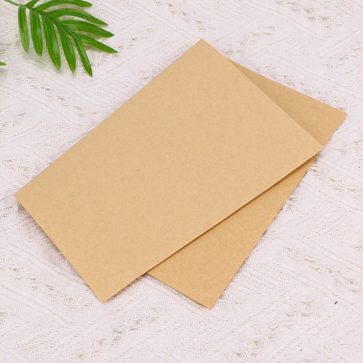 

100 Sheets Kraft Writing Paper Vintage Letter Paper Blank Retro Stationery for Calligraphy Graffiti DIY Letter Sets