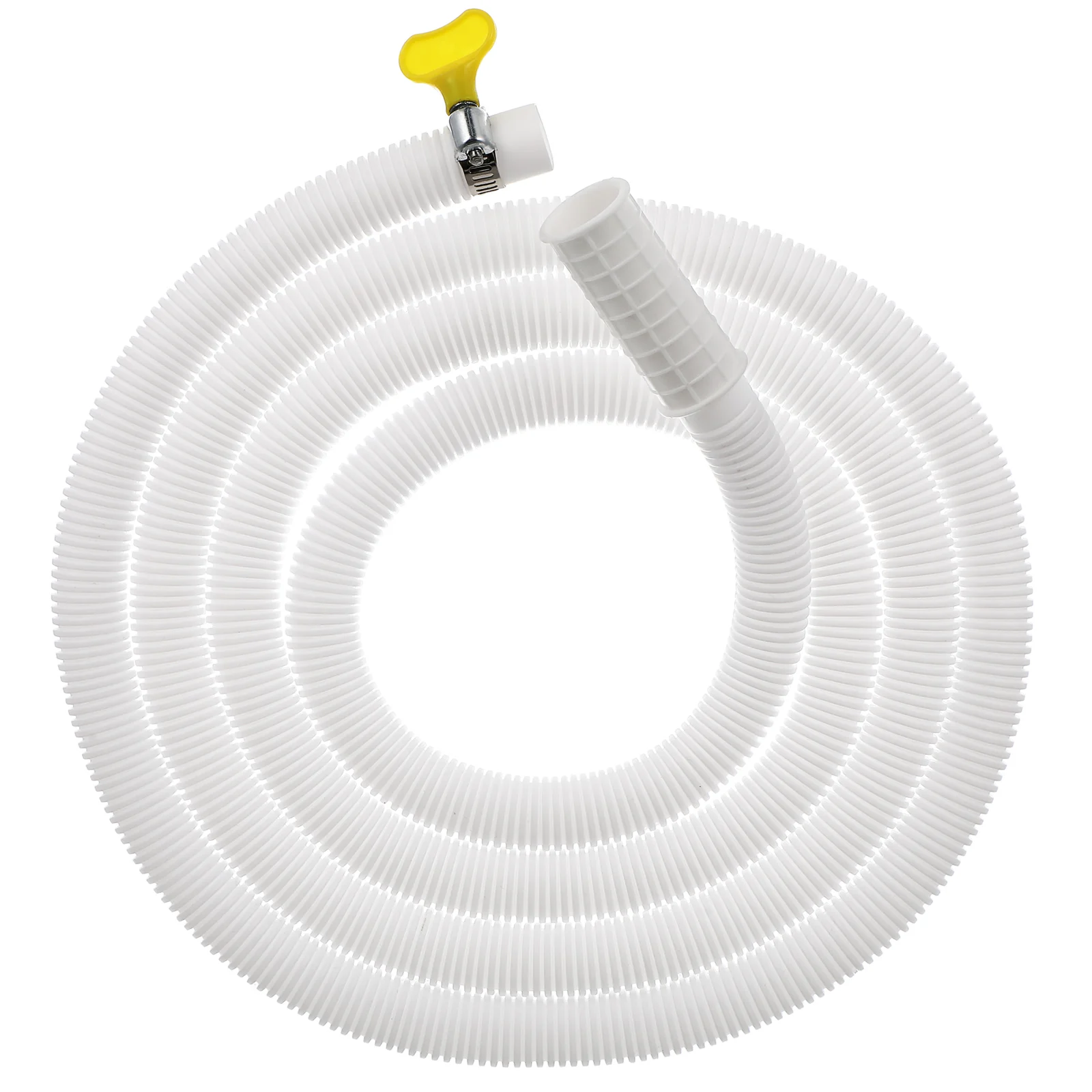 

Air Conditioner Drain Pipe 3M Extension Tube Clamp Compatible Washing Machine Hoses AC Unit Drain Hose 18mm Outer Diameter PE