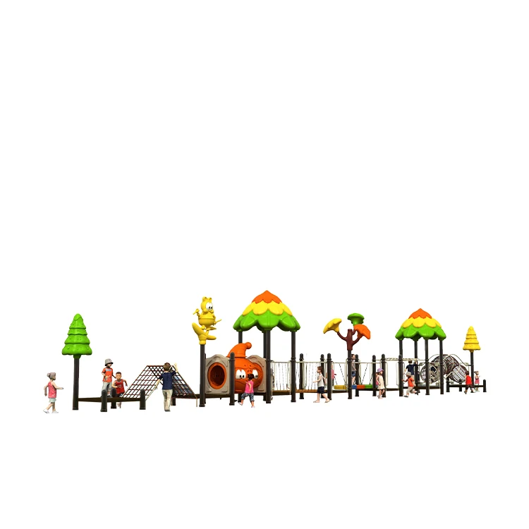 Children Toddler Outdoor Playground Garden Slide Play Set Plastic Climbing Frame for Kids