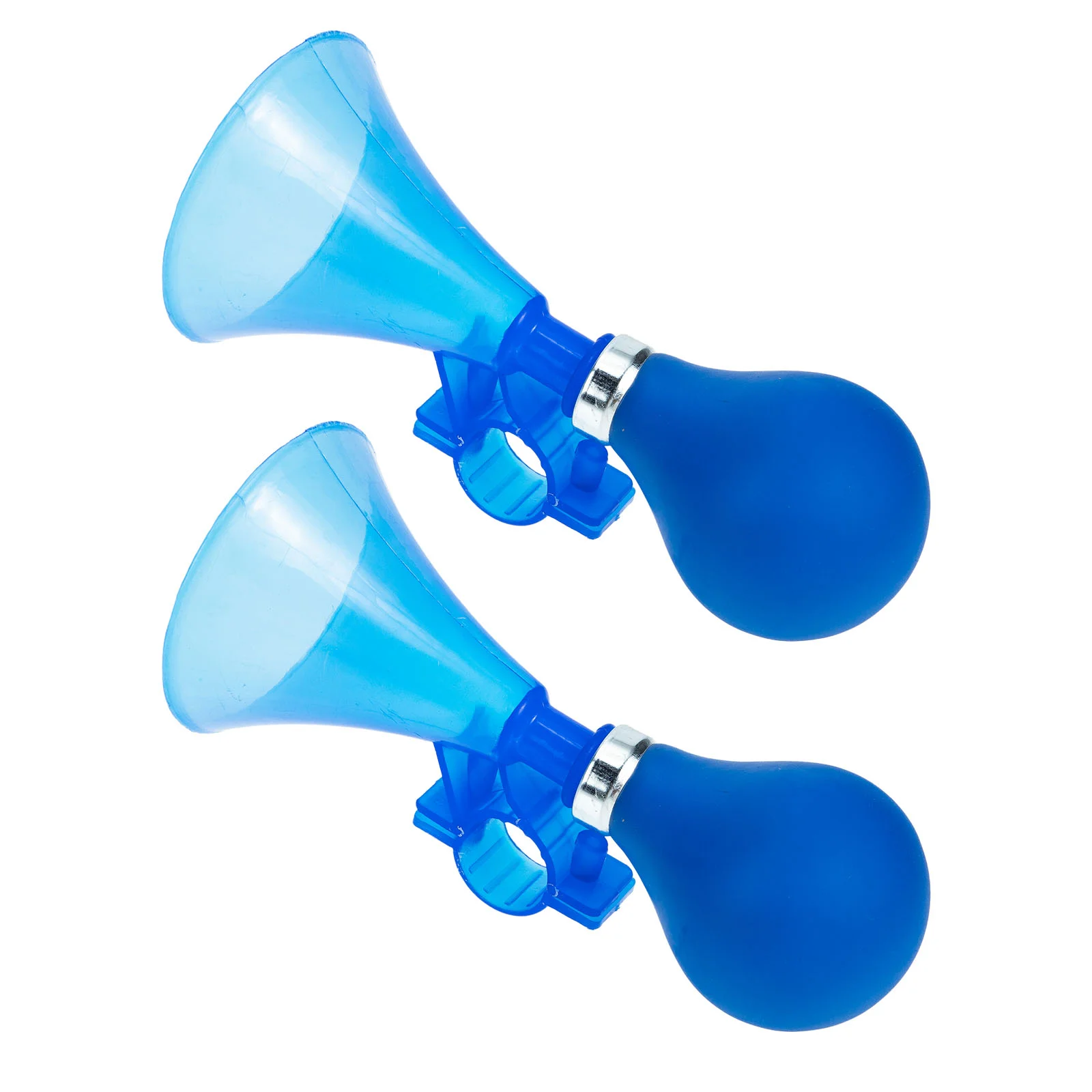 

2 Pcs Bugle Bicycle Horn Scooter Accessories for Adults Clown Blue Plastic Kids